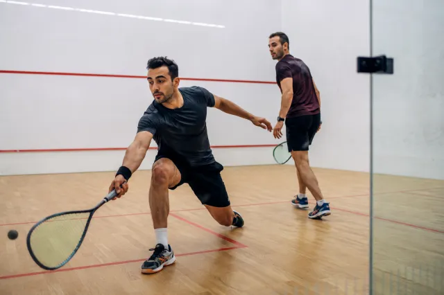 Playing Squash in Istanbul
